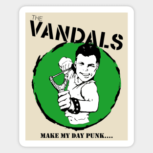 The Vandals - Make My Day Punk Rock FanArt Design Magnet